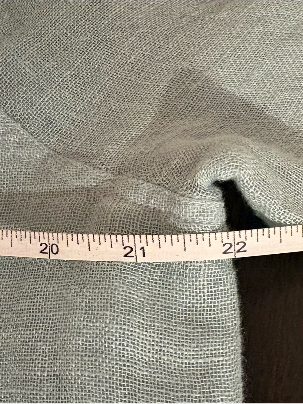 Sundance Sage Green Linen & Cotton Dress with Side Pockets - Picture 6 of 8